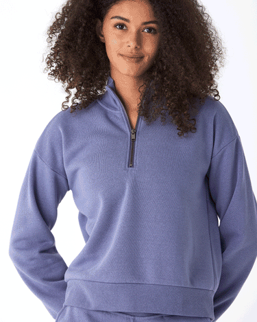 Constance Triblend 1/2-Zip Pullover Threads 4 Thought 