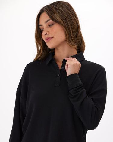 Eleanor Modal Terry Collared Top Threads 4 Thought 