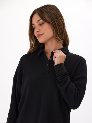 Eleanor Modal Terry Collared Top Threads 4 Thought 