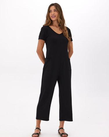 Rainey Modal Terry Short Sleeve Jumpsuit Threads 4 Thought 