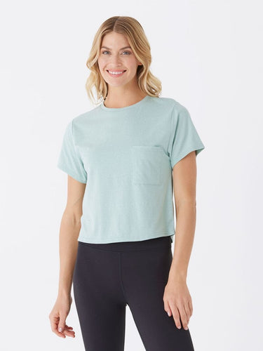 Shelbie Triblend Jersey Pocket Tee Threads 4 Thought 