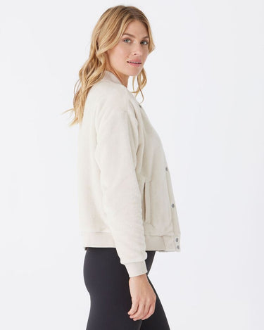 Lynette Sherpa Bomber Jacket Threads 4 Thought 