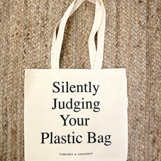 Silently Judging Tote - Gift with Purchase Accessories Tote Threads 4 Thought 