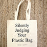Silently Judging Tote - Gift with Purchase Accessories Tote Threads 4 Thought 