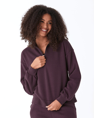 Constance Triblend 1/2-Zip Pullover Threads 4 Thought 