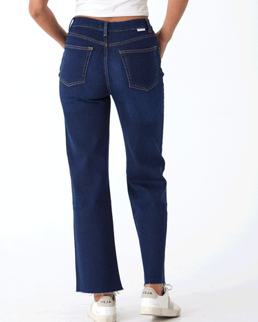 The Mikey High-Waist Wide Leg Jean Womens Bottoms Denim Boyish 