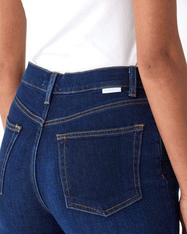 The Mikey High-Waist Wide Leg Jean Womens Bottoms Denim Boyish 