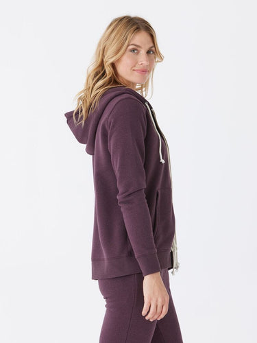 Triblend Fleece Full Zip Hoodie Threads 4 Thought 