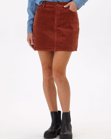 Goldie Stretch Corduroy Skirt Threads 4 Thought 