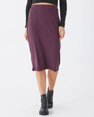 Marla Luxe Rib Midi Skirt Threads 4 Thought 