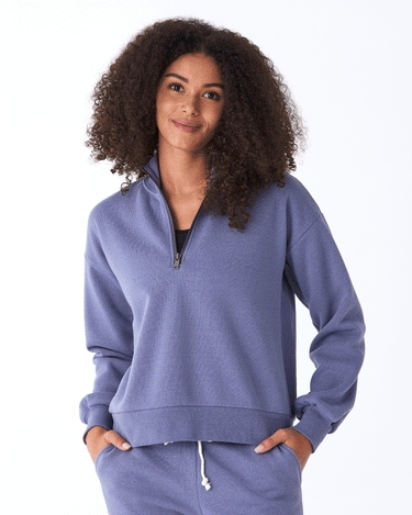 Constance Triblend 1/2-Zip Pullover Threads 4 Thought 