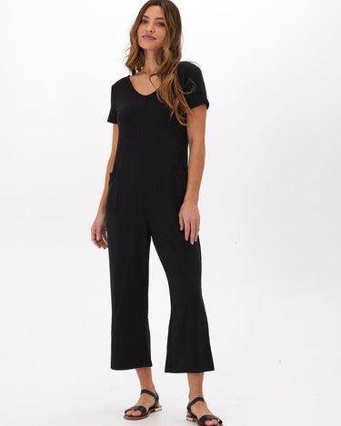 Rainey Modal Terry Short Sleeve Jumpsuit Threads 4 Thought 