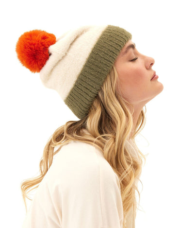 Fuzzy Knit Beanie Accessories Hat Threads 4 Thought 