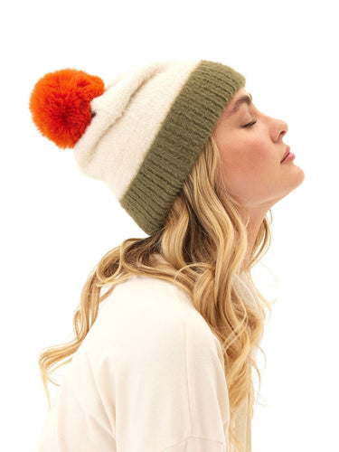 Fuzzy Knit Beanie Accessories Hat Threads 4 Thought 