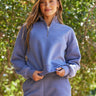 Constance Tribend Fleece Half Zip Pullover Threads 4 Thought 