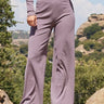 Sarina Brushed Performance Rib Wide Leg Pant Womens Bottoms Pants Threads 4 Thought 