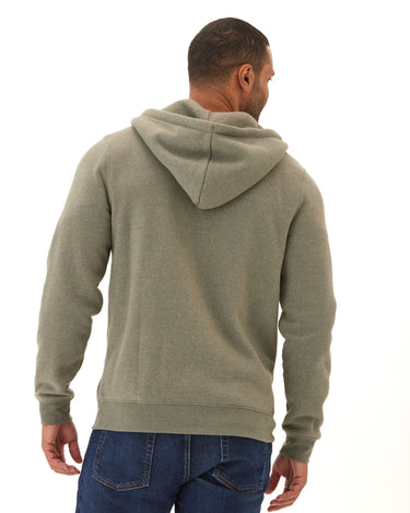 Triblend Zip Fleece Hoodie Mens Outerwear Sweatshirt Threads 4 Thought 