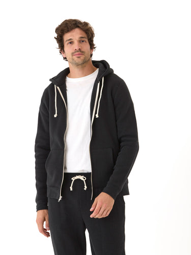 Triblend Zip Fleece Hoodie