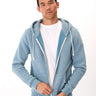 Triblend Zip Fleece Hoodie Mens Outerwear Sweatshirt Threads 4 Thought 