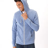 Triblend Zip Fleece Hoodie Mens Outerwear Sweatshirt Threads 4 Thought 