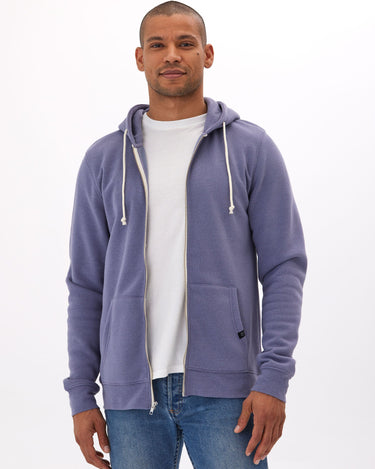 Triblend Fleece Zip Hoodie Threads 4 Thought 