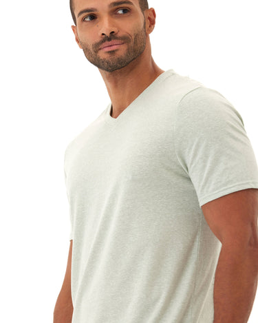 Triblend V-Neck Tee Mens Tops Tshirt Short Threads 4 Thought 