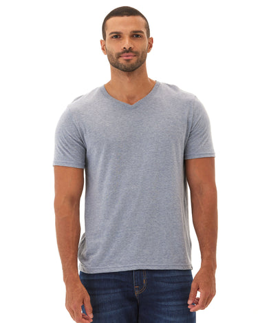 Triblend V-Neck Tee Mens Tops Tshirt Short Threads 4 Thought 