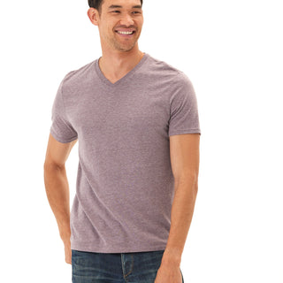 Triblend V-Neck Tee Mens Tops Tshirt Short Threads 4 Thought 