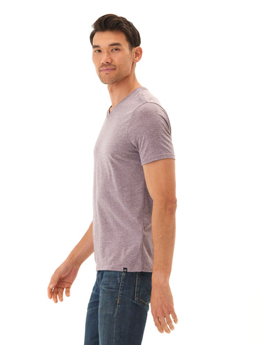 Triblend V-Neck Tee Mens Tops Tshirt Short Threads 4 Thought 