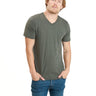 Triblend Short Sleeve V-Neck Tee Mens Tops Tshirt Short Threads 4 Thought 