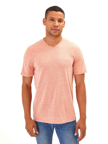 Triblend V-Neck Tee Mens Tops Tshirt Short Threads 4 Thought 