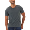 Triblend V-Neck Tee Mens Tops Tshirt Short Threads 4 Thought 