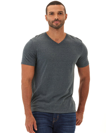 Triblend V-Neck Tee Mens Tops Tshirt Short Threads 4 Thought 