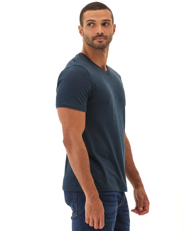 Triblend V-Neck Tee Mens Tops Tshirt Short Threads 4 Thought 