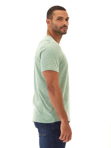 Triblend V-Neck Tee Mens Tops Tshirt Short Threads 4 Thought 