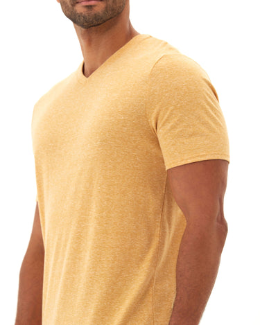 Triblend V-Neck Tee Mens Tops Tshirt Short Threads 4 Thought 