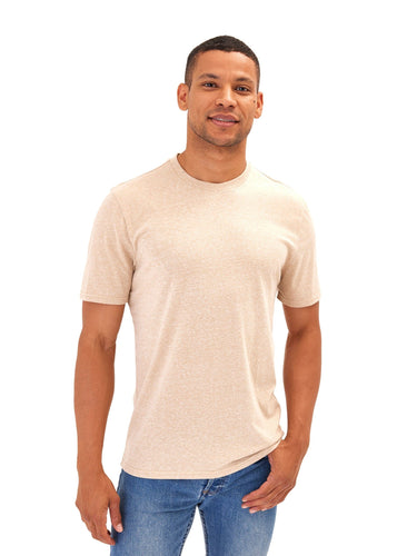 Triblend Crew Neck Tee Mens Tops Tshirt Short Threads 4 Thought 