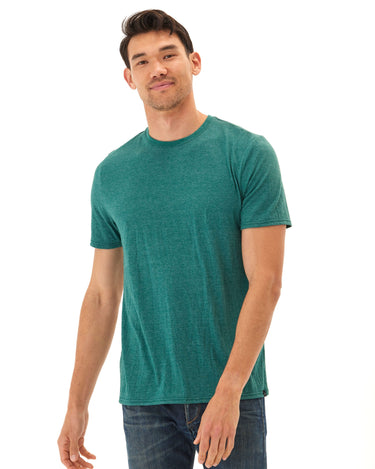 Triblend Crew Neck Tee Mens Tops Tshirt Short Threads 4 Thought 