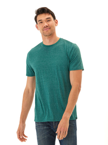 Triblend Crew Neck Tee Mens Tops Tshirt Short Threads 4 Thought 