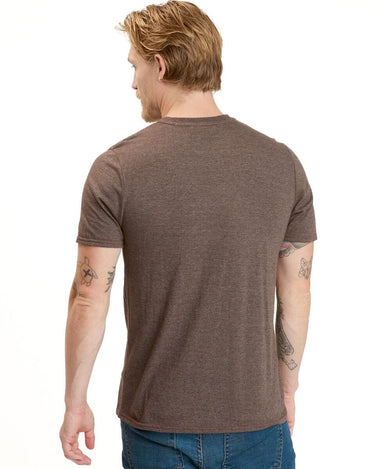 Triblend Crew Neck Tee Mens Tops Tshirt Short Threads 4 Thought 