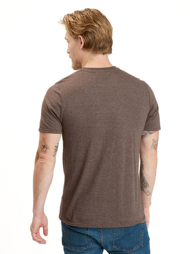 Triblend Crew Neck Tee Mens Tops Tshirt Short Threads 4 Thought 