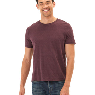 Triblend Crew Neck Tee Mens Tops Tshirt Short Threads 4 Thought 