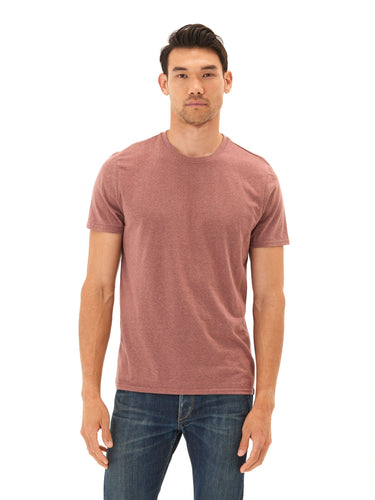 Triblend Crew Neck Tee Mens Tops Tshirt Short Threads 4 Thought 