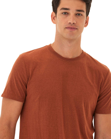 Triblend Crew Neck Tee Mens Tops Tshirt Short Threads 4 Thought 