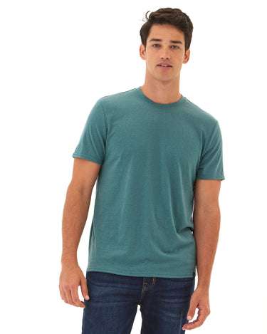 Triblend Crew Neck Tee Mens Tops Tshirt Short Threads 4 Thought 