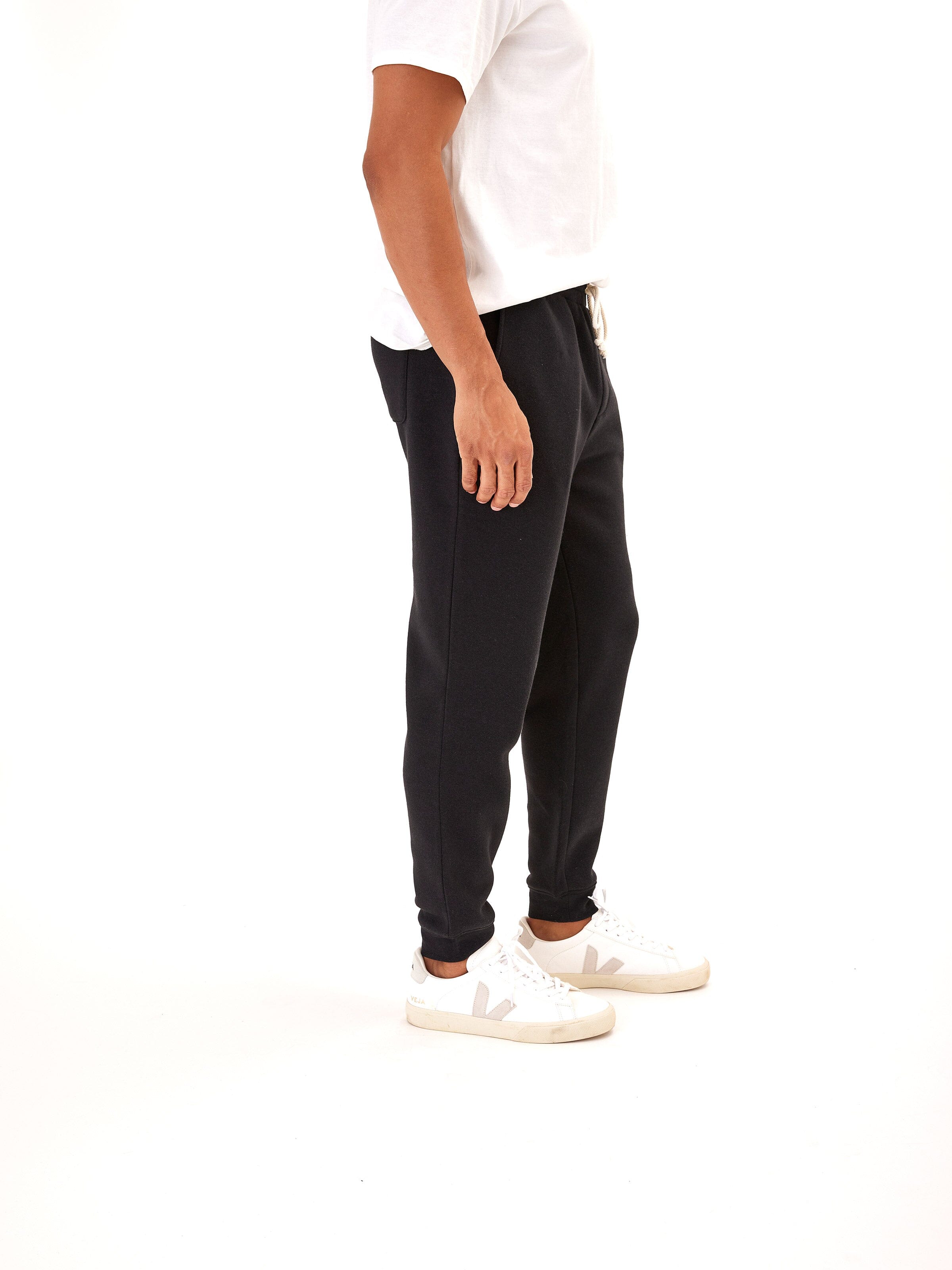 Slim Fit Triblend Jogger in Heather Black – Threads 4 Thought