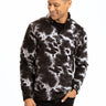 Pershing Atomic Tie Dye Half-Zip Mens Outerwear Sweatshirt Threads 4 Thought 