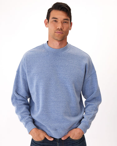 Rudy Triblend Fleece Drop Shoulder Sweatshirt Mens Outerwear Sweatshirt Threads 4 Thought 