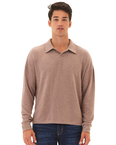 Guillermo Sweater Knit Pullover Polo Mens Outerwear Sweater Threads 4 Thought 