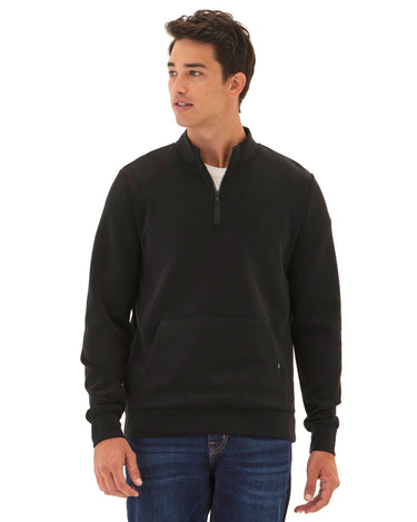 Trevor Peached Modal 1/2 Zip Mens Outerwear Sweatshirt Threads 4 Thought 